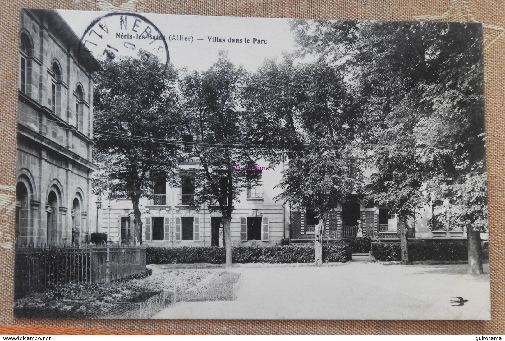 Néris-les-bains (Allier) : Villas Dans Le Parc  - 1912 - Neris Les Bains