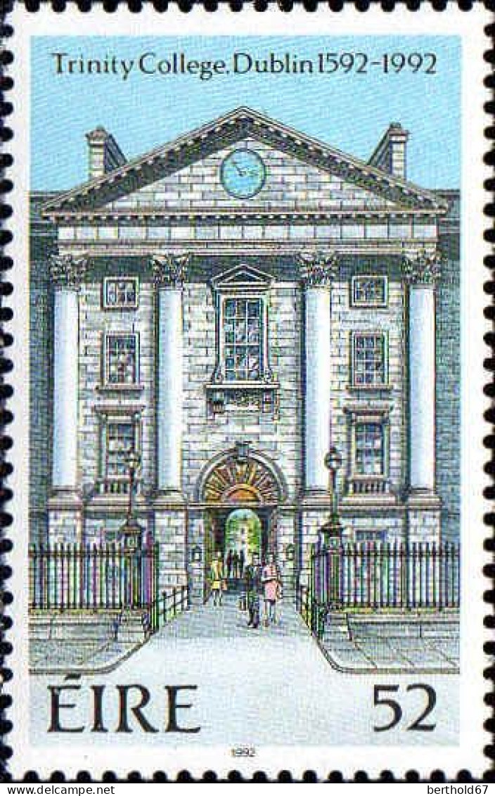 Irlande Poste N** Yv: 805/806 4.Centenaire Du Trinity Collège Dublin - Unused Stamps