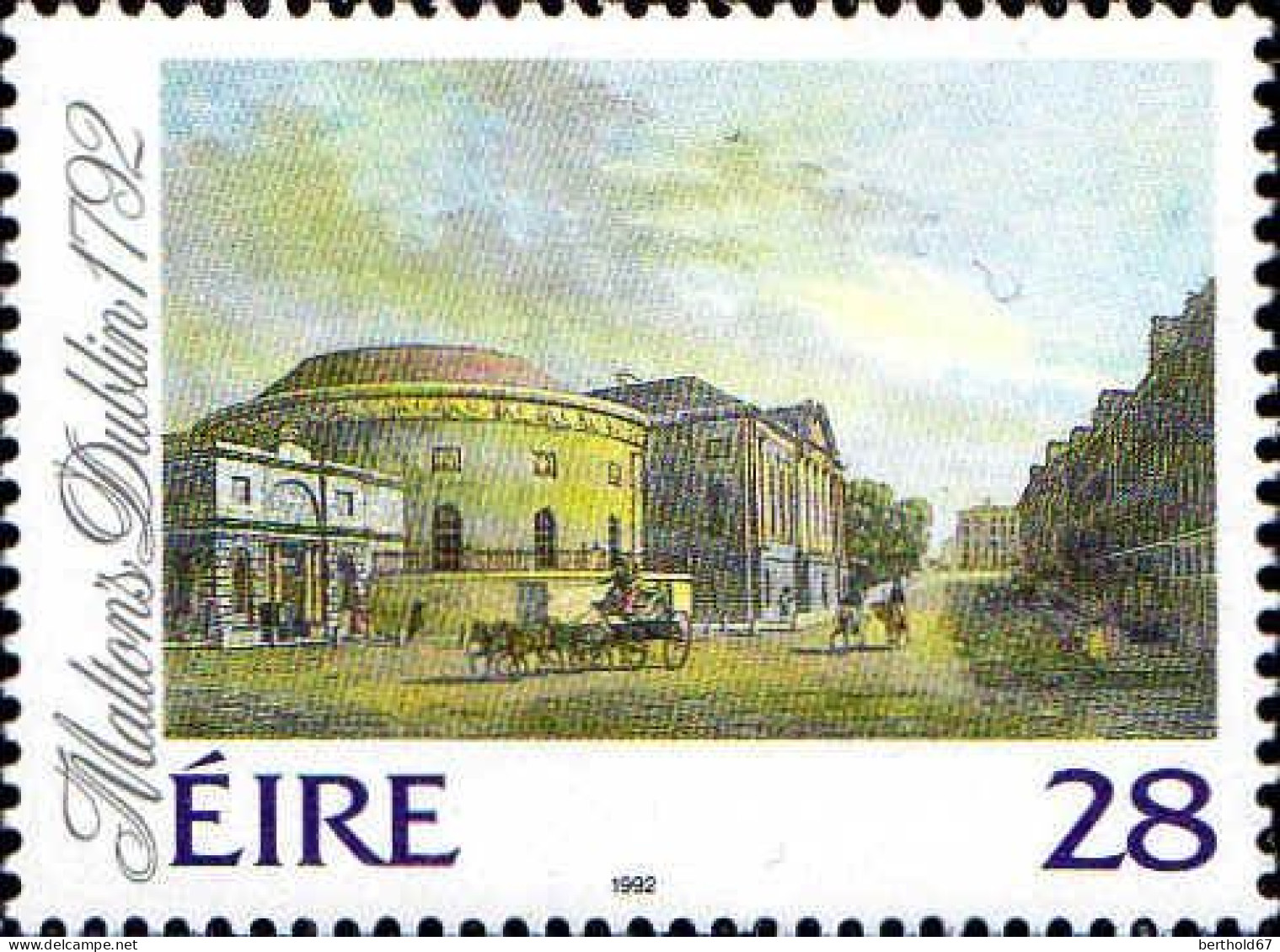 Irlande Poste N** Yv: 807/808 James Malton Tableaux - Unused Stamps