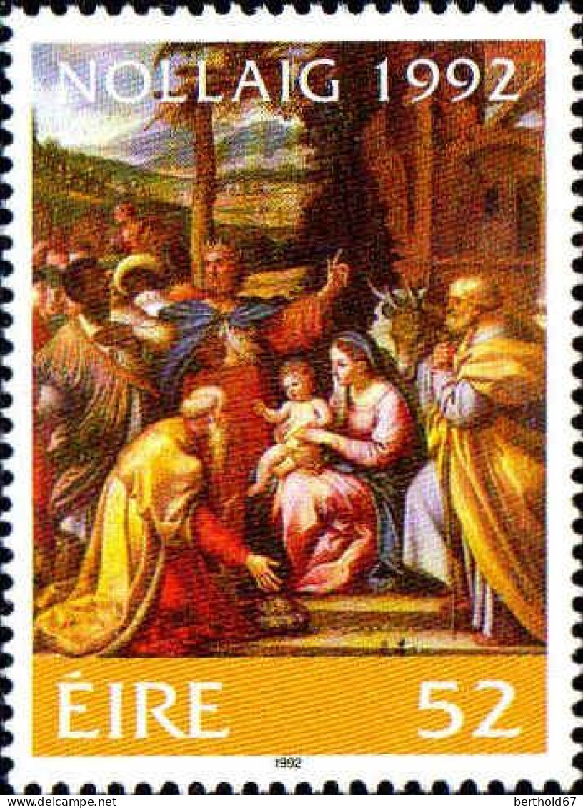 Irlande Poste N** Yv: 814/816 Noël - Unused Stamps