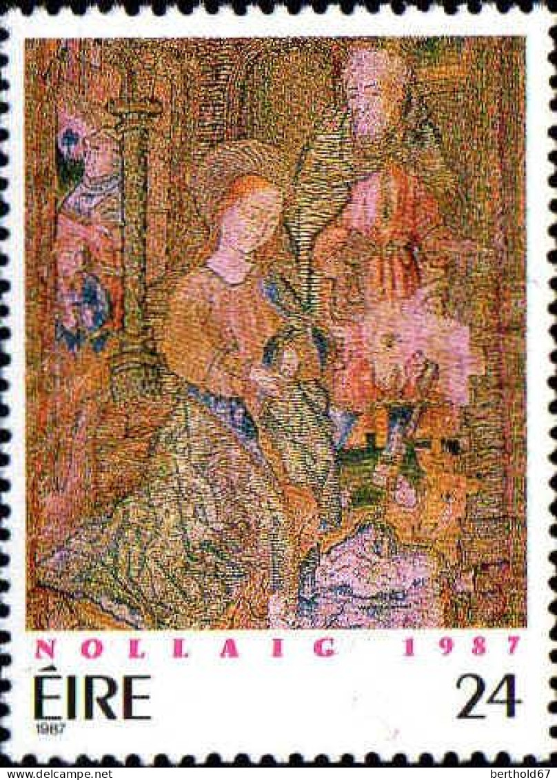 Irlande Poste N** Yv: 640/641 Noël - Unused Stamps