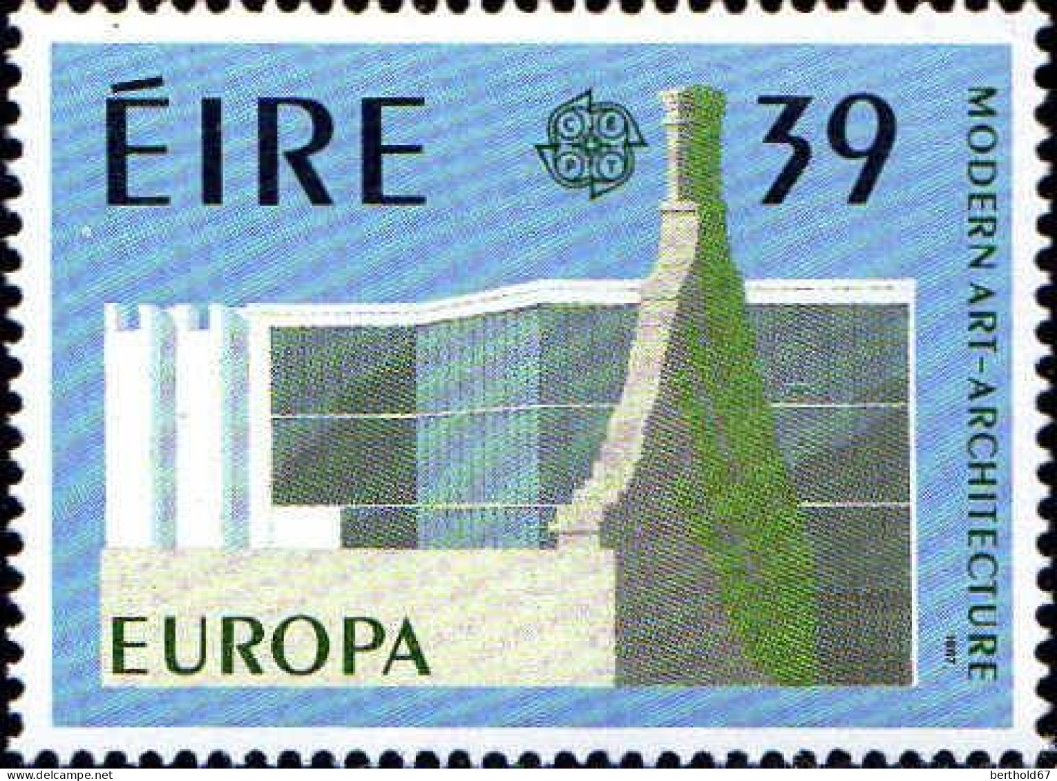 Irlande Poste N** Yv: 626/627 Europa Cept Architecture Moderne - Ungebraucht