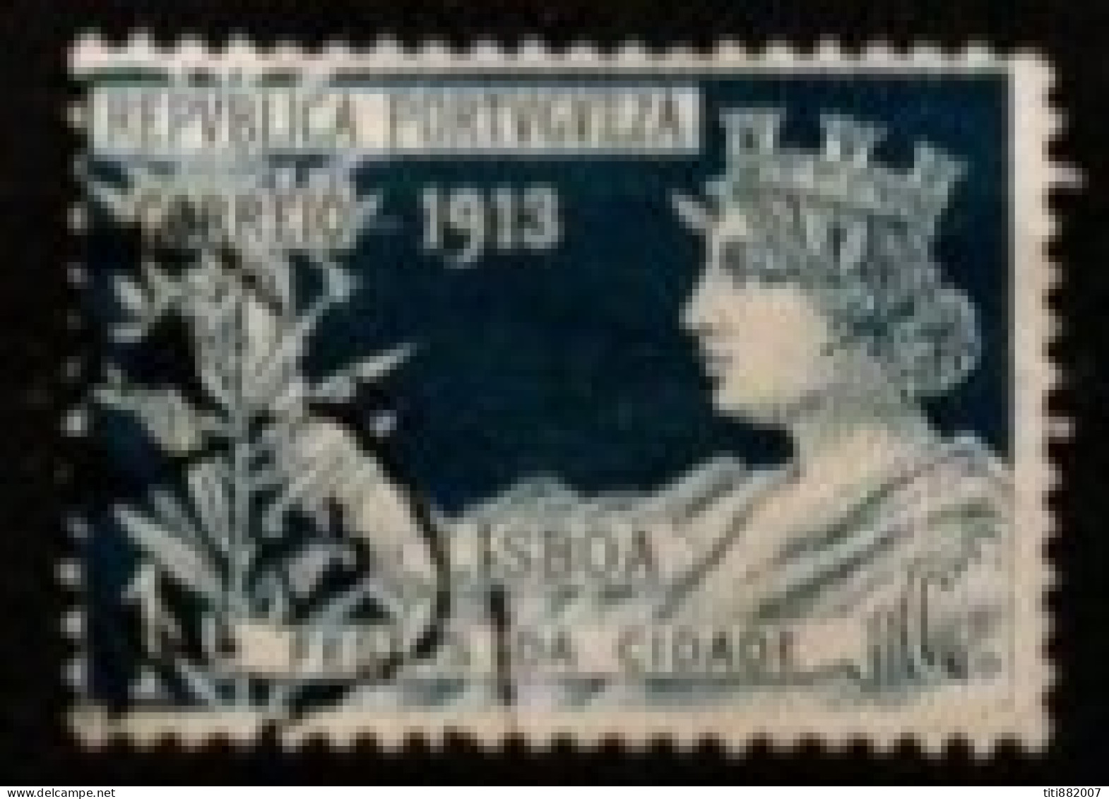 PORTUGAL  -   1913.    Y&T N° 224 Oblitéré. - Used Stamps