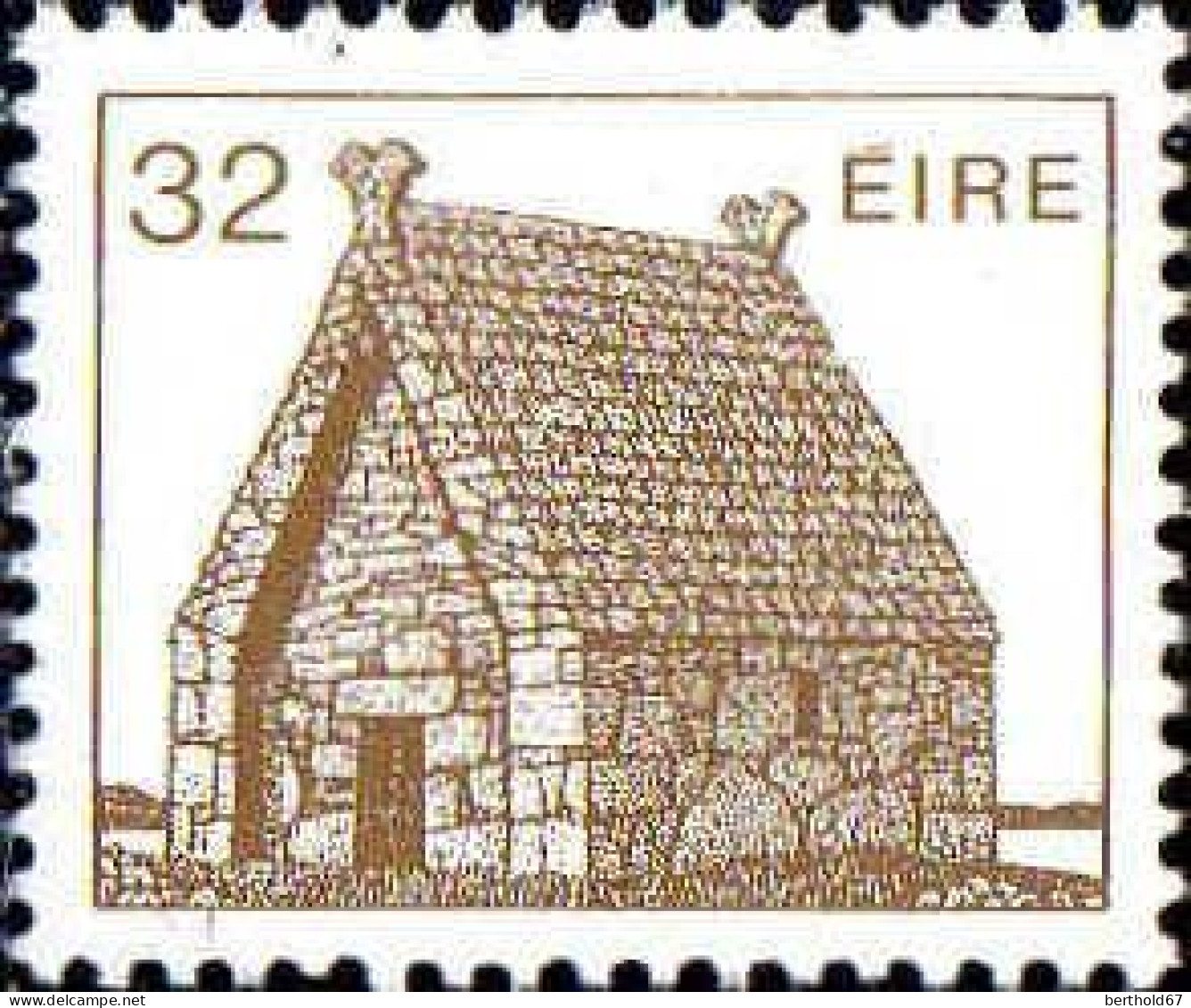 Irlande Poste N** Yv: 594/596 Architecture Irlandaise - Ongebruikt
