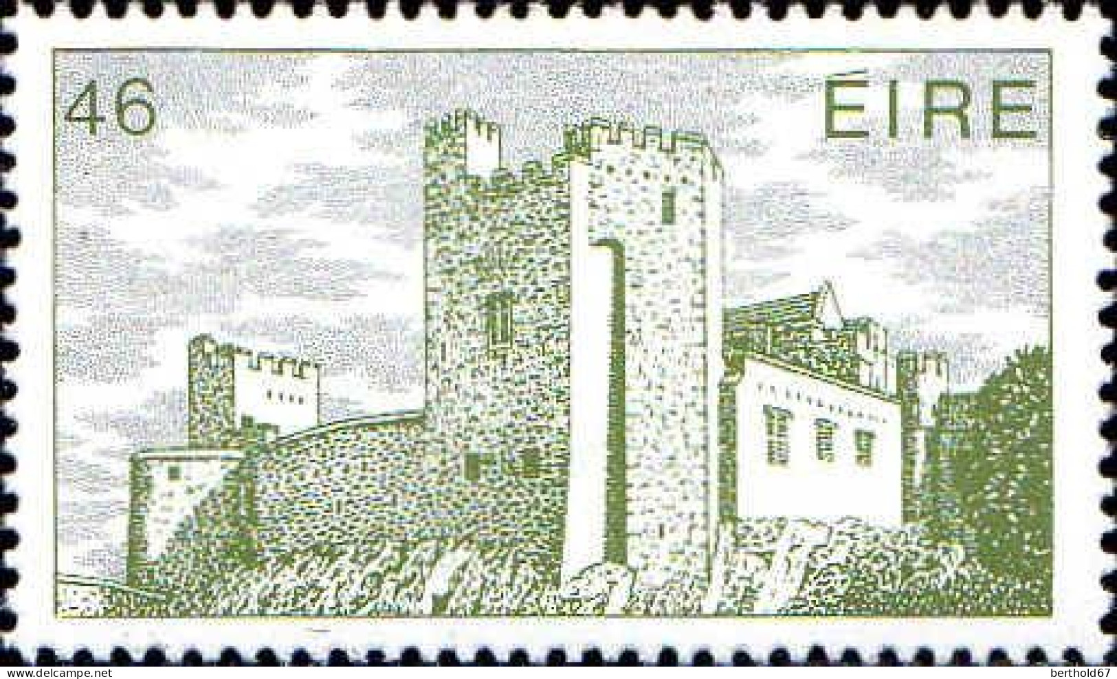 Irlande Poste N** Yv: 594/596 Architecture Irlandaise - Unused Stamps