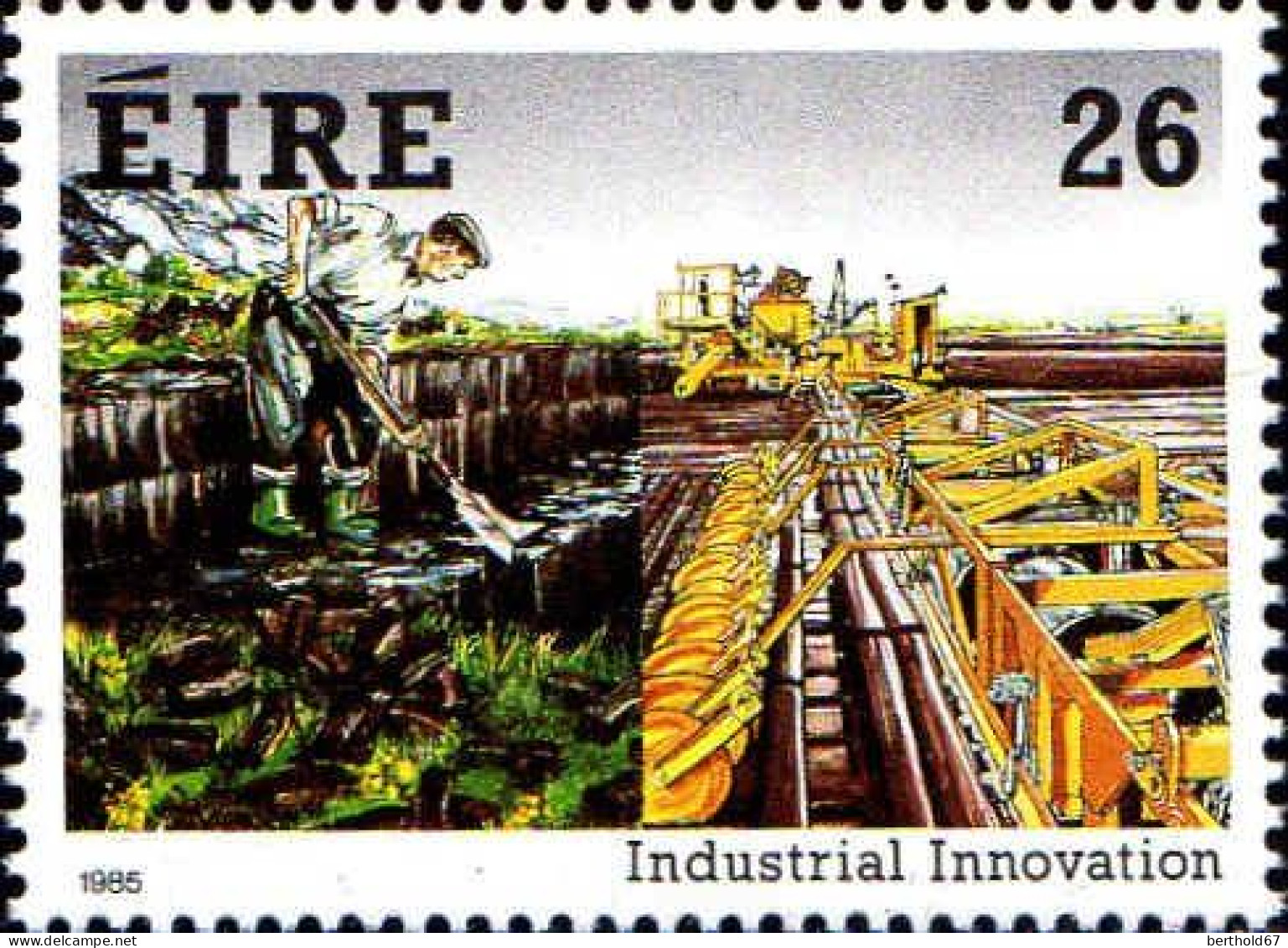 Irlande Poste N** Yv: 580/581 Réalisations Techniques - Unused Stamps