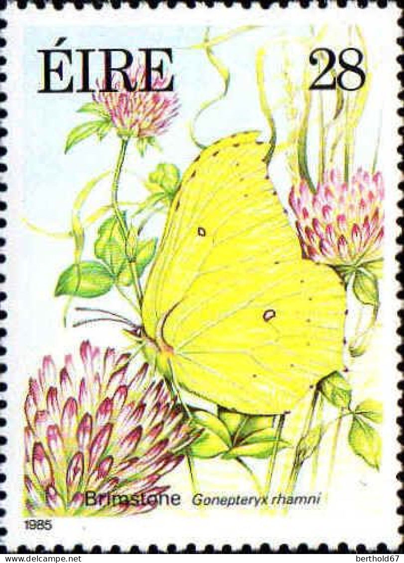 Irlande Poste N** Yv: 562/565 Faune & Flore 8.Serie Papillons - Neufs