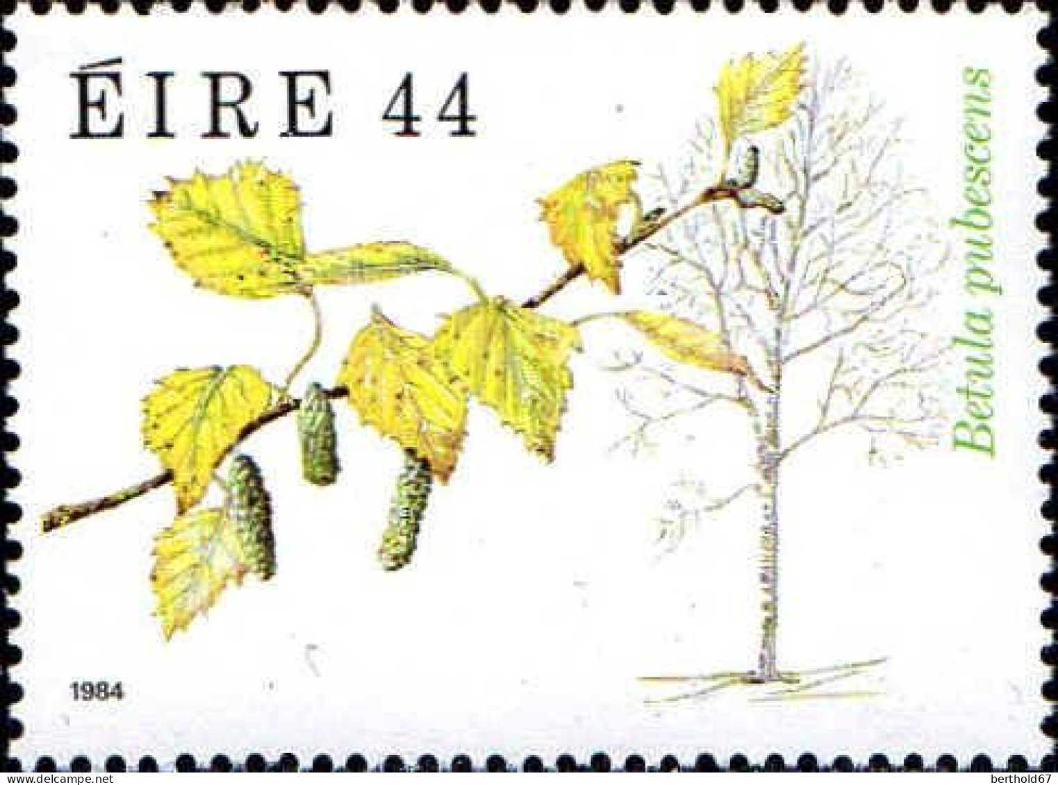 Irlande Poste N** Yv: 535/538 Faune & Flore 7.Serie Arbres - Neufs