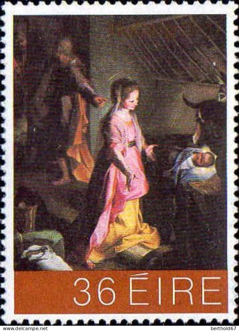 Irlande Poste N** Yv: 458/460 Noël Federico Barocci - Unused Stamps