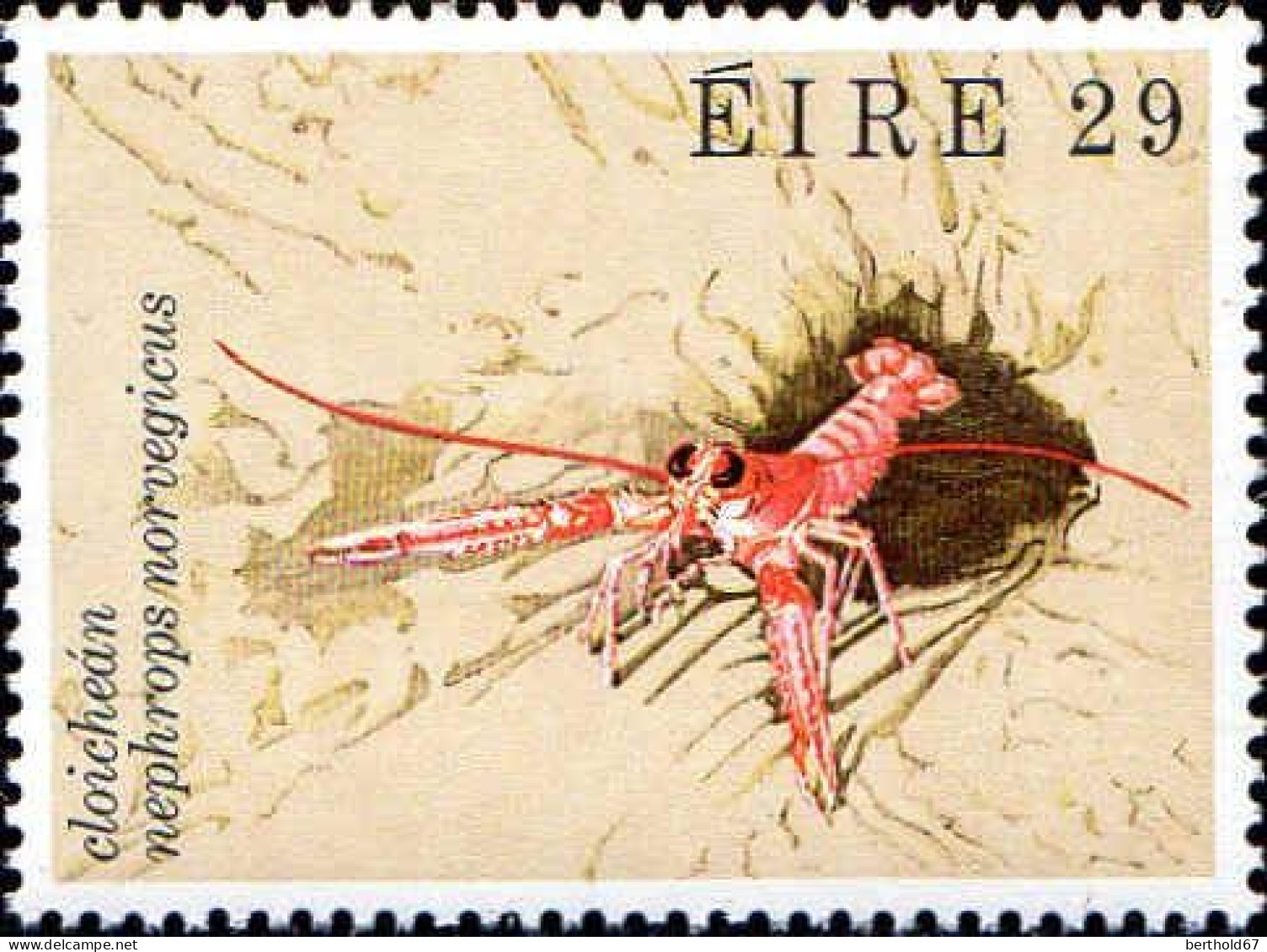 Irlande Poste N** Yv: 475/478 Faune & Flore 5.Serie Vie Marine - Ungebraucht