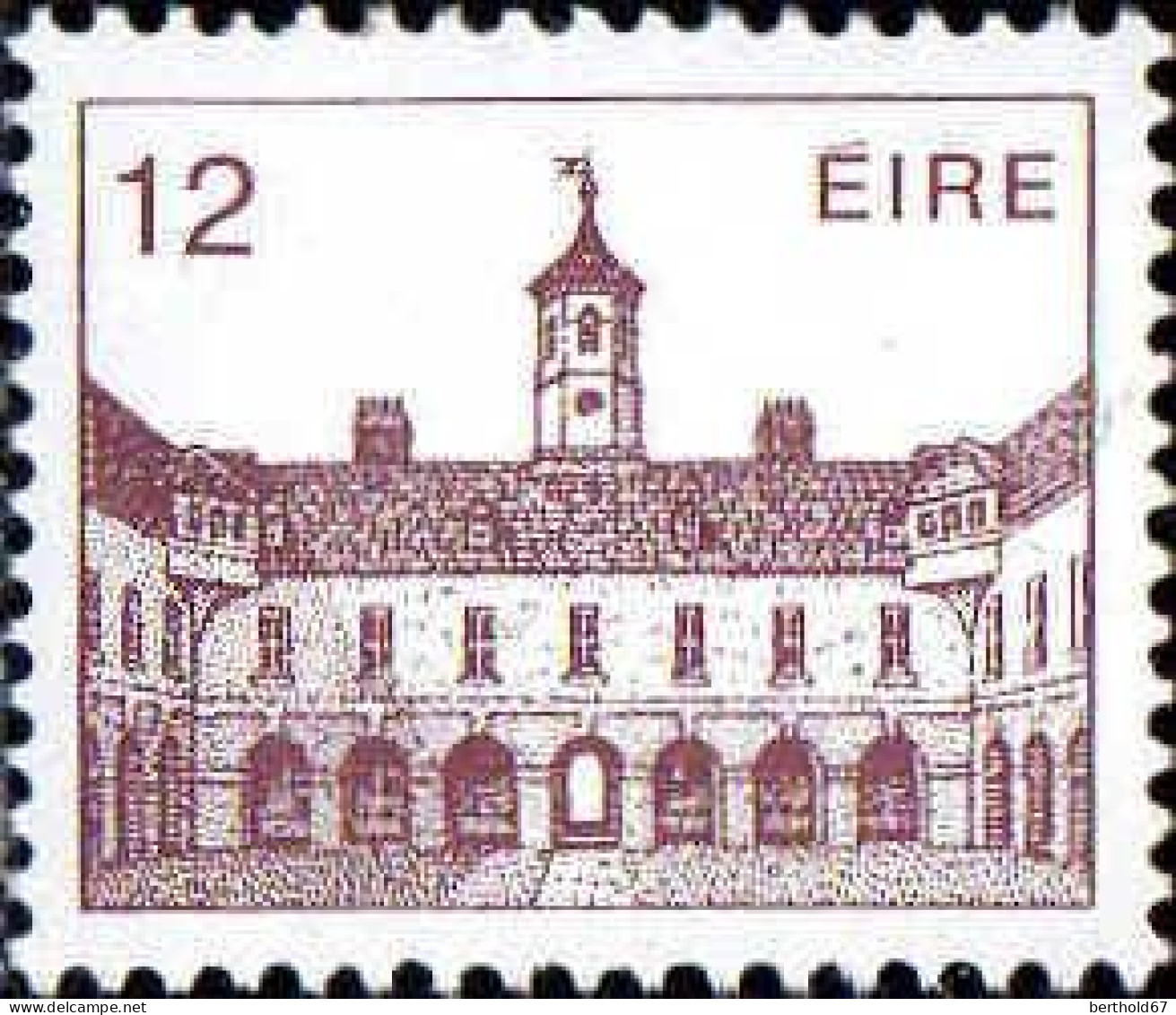 Irlande Poste N** Yv: 511/517 Architecture irlandaise