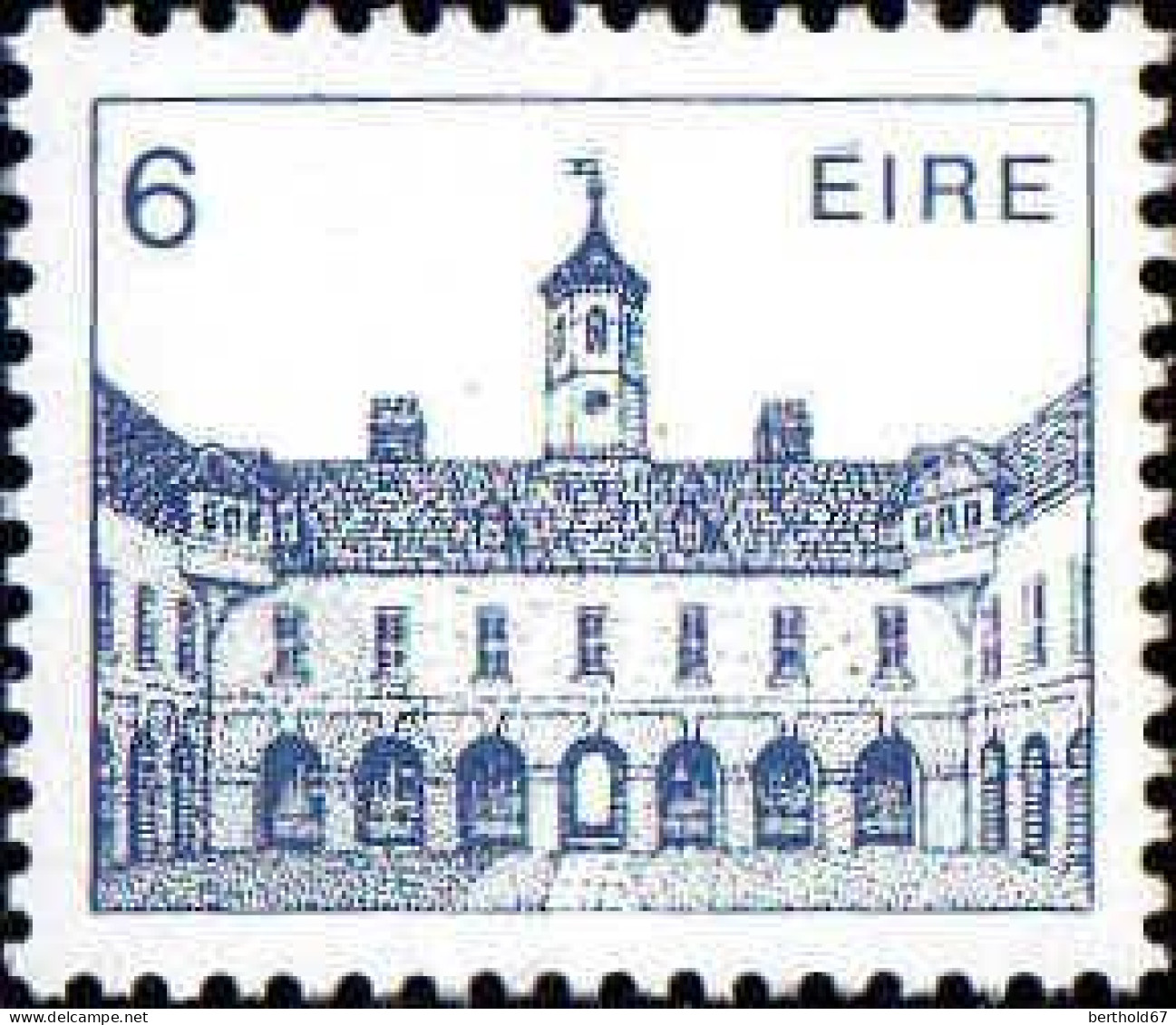 Irlande Poste N** Yv: 495/501 Architecture Irlandaise - Unused Stamps