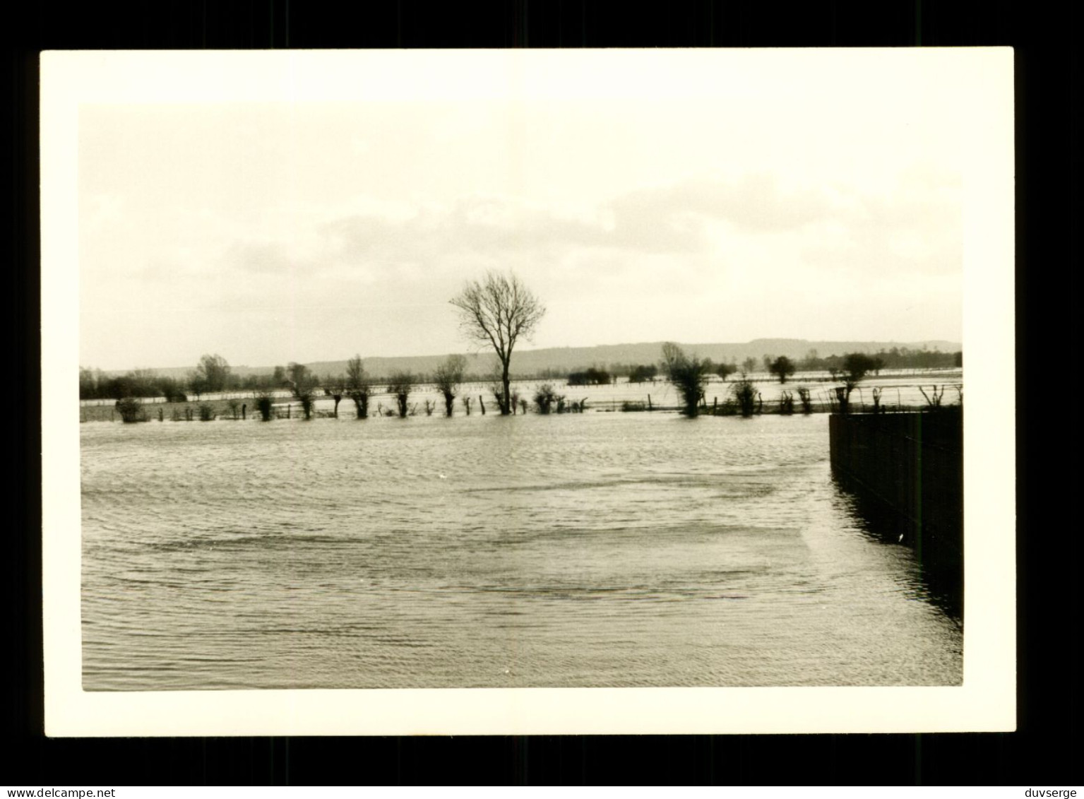 Photographie 76 Seine Maritime Gournay En Bray Crue De L ' Epte 1965 Inondations ( Format 9cm X 13cm ) - Places