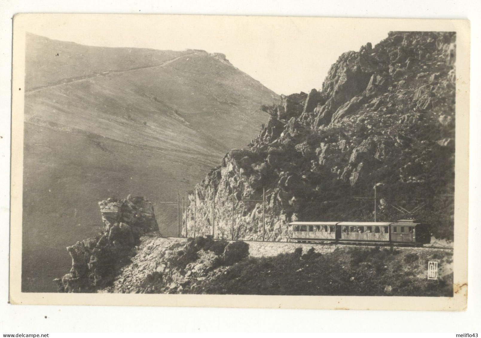 64/ CPSM - Saint Jean De Luz - Chemin De Fer à Crémaillère De La Rhune - La Brèche - Saint Jean De Luz