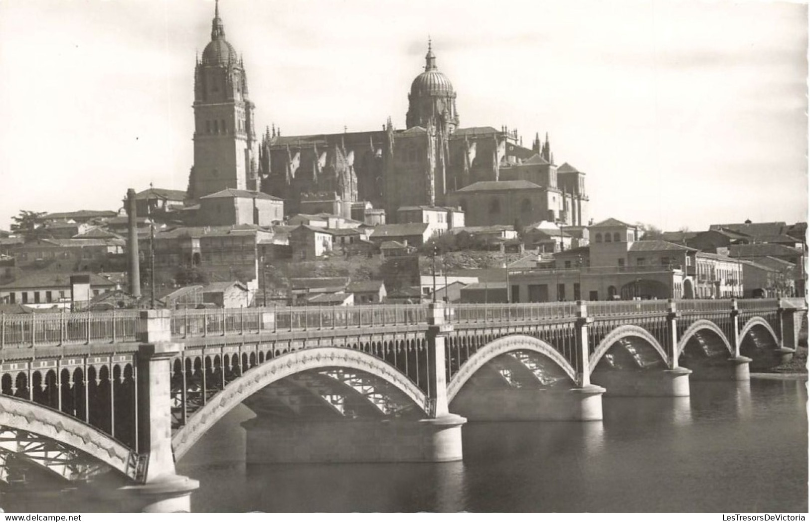 ESPAGNE - Salamanca - Peunte Sobre El Tormes Y Catedrales - Carte Postale - Salamanca