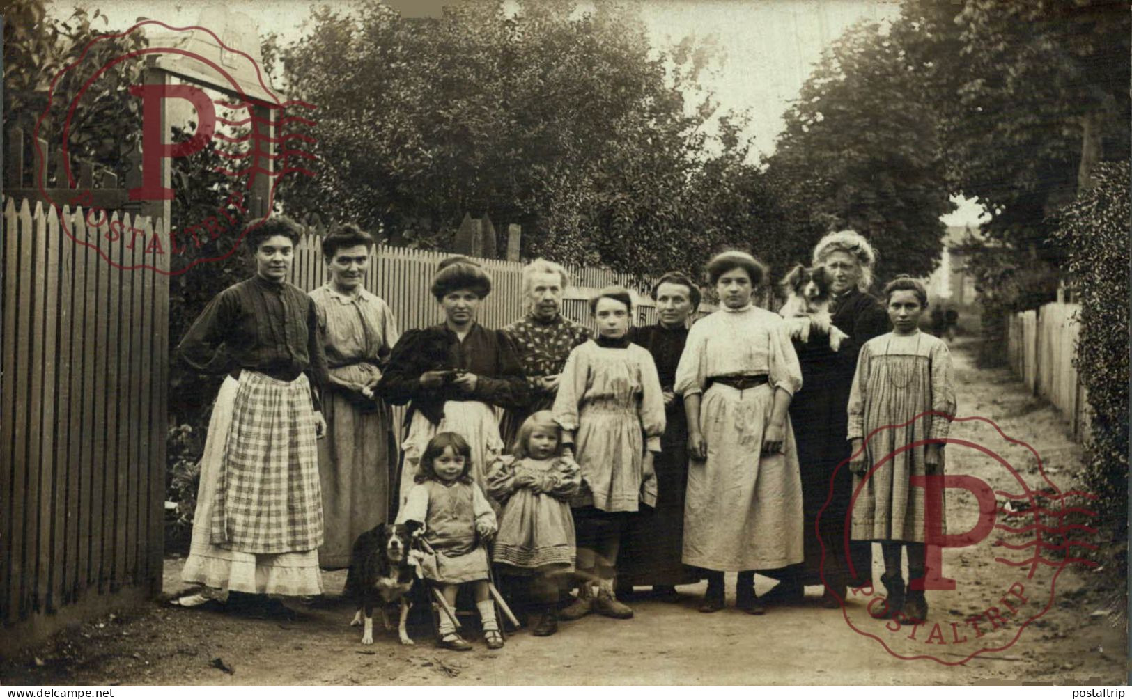 FRANCIA. FRANCE. RPPC. NEUILLY SUR SEINE. 1909 - Neuilly Sur Seine