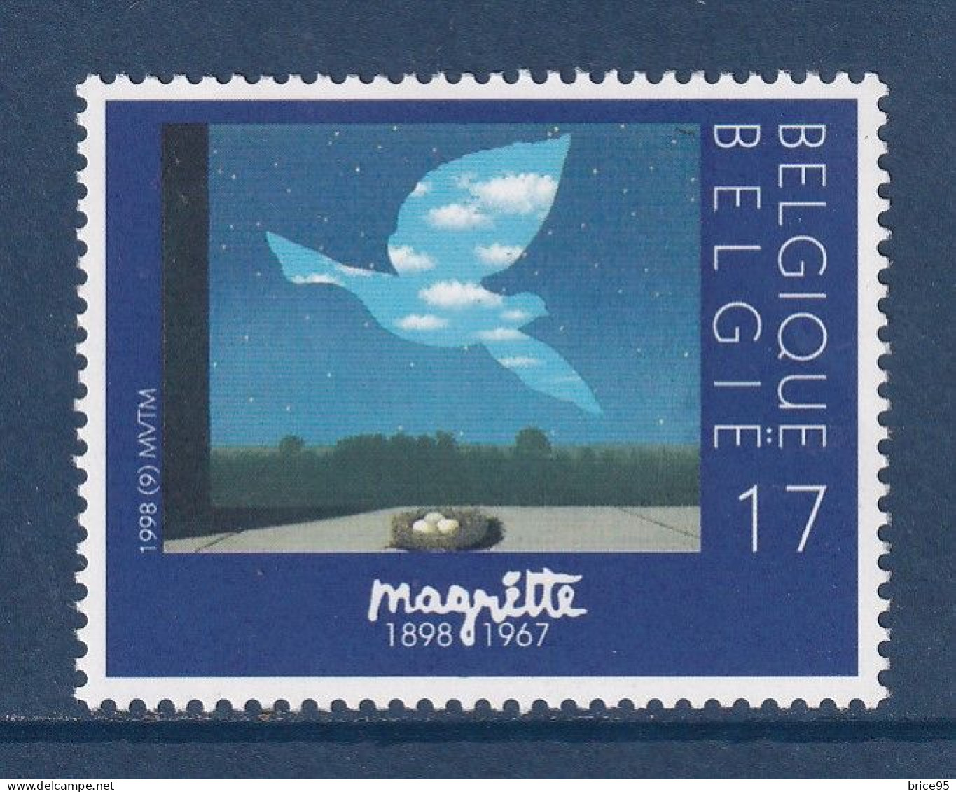 Belgique - YT N° 2755 ** - Neuf Sans Charnière - 1998 - Unused Stamps