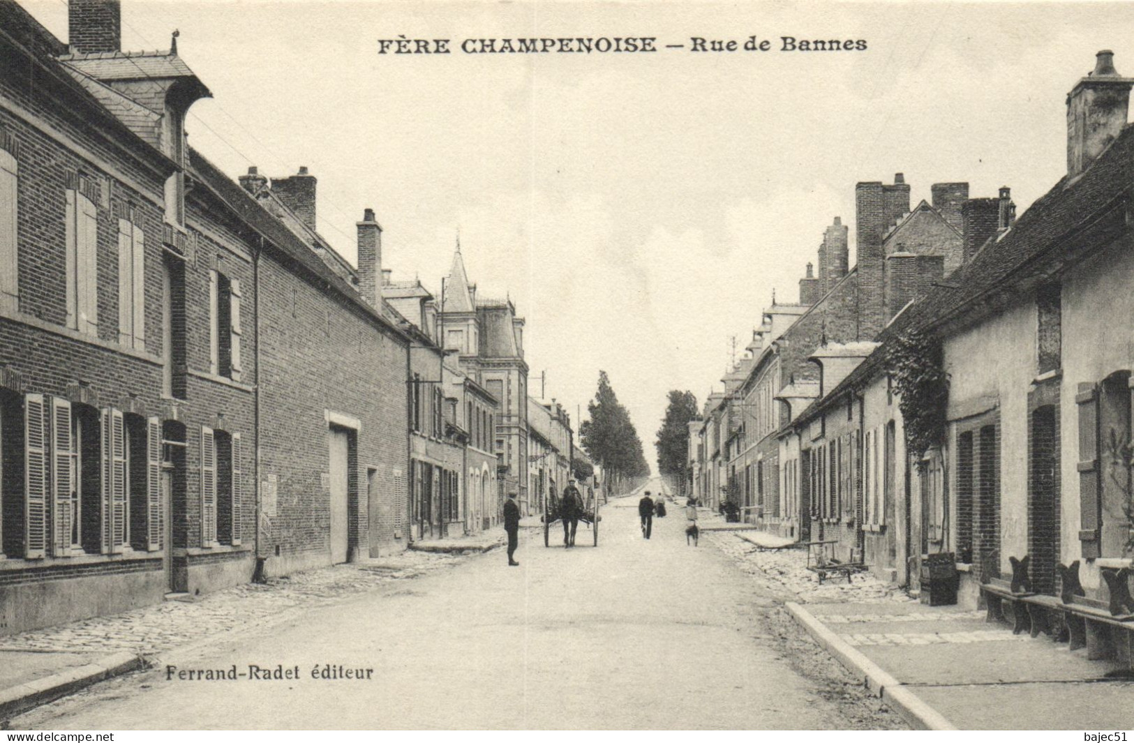 Fère Champenoise - Rue De Bannes - Fère-Champenoise