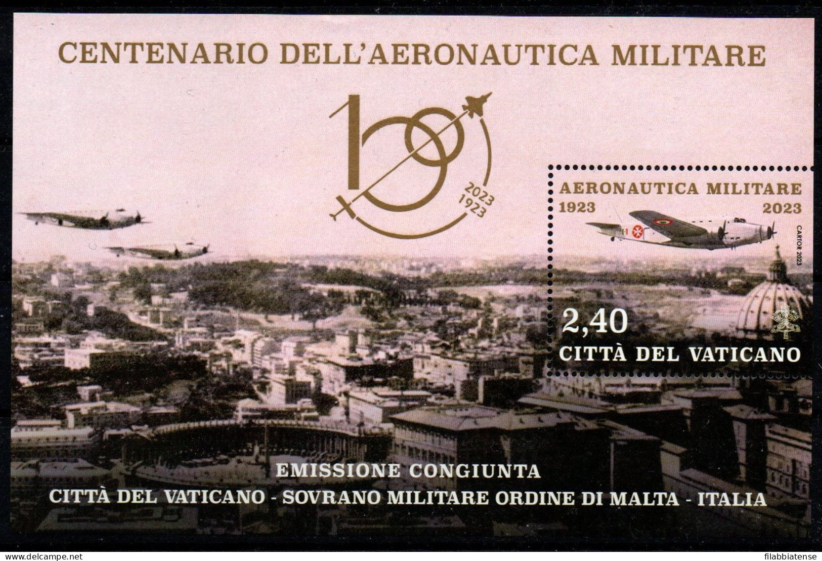 2023 - Vaticano BF 119 Aeronautica Militare  +++++++++ - Ongebruikt