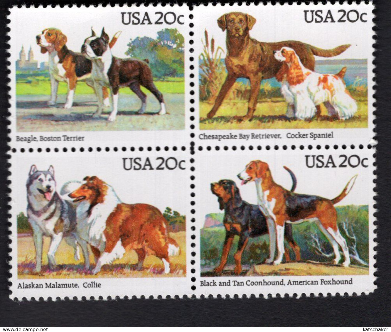 1081728304 1984 SCOTT 2101A (XX) POSTFRIS MINT NEVER HINGED - DOGS 2098 FIRST STAMP - Ongebruikt