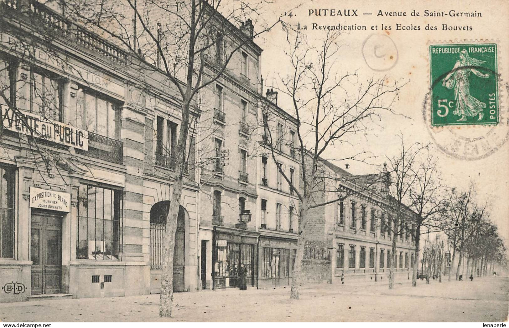 D9580 Puteaux Avenue St Germain - Puteaux