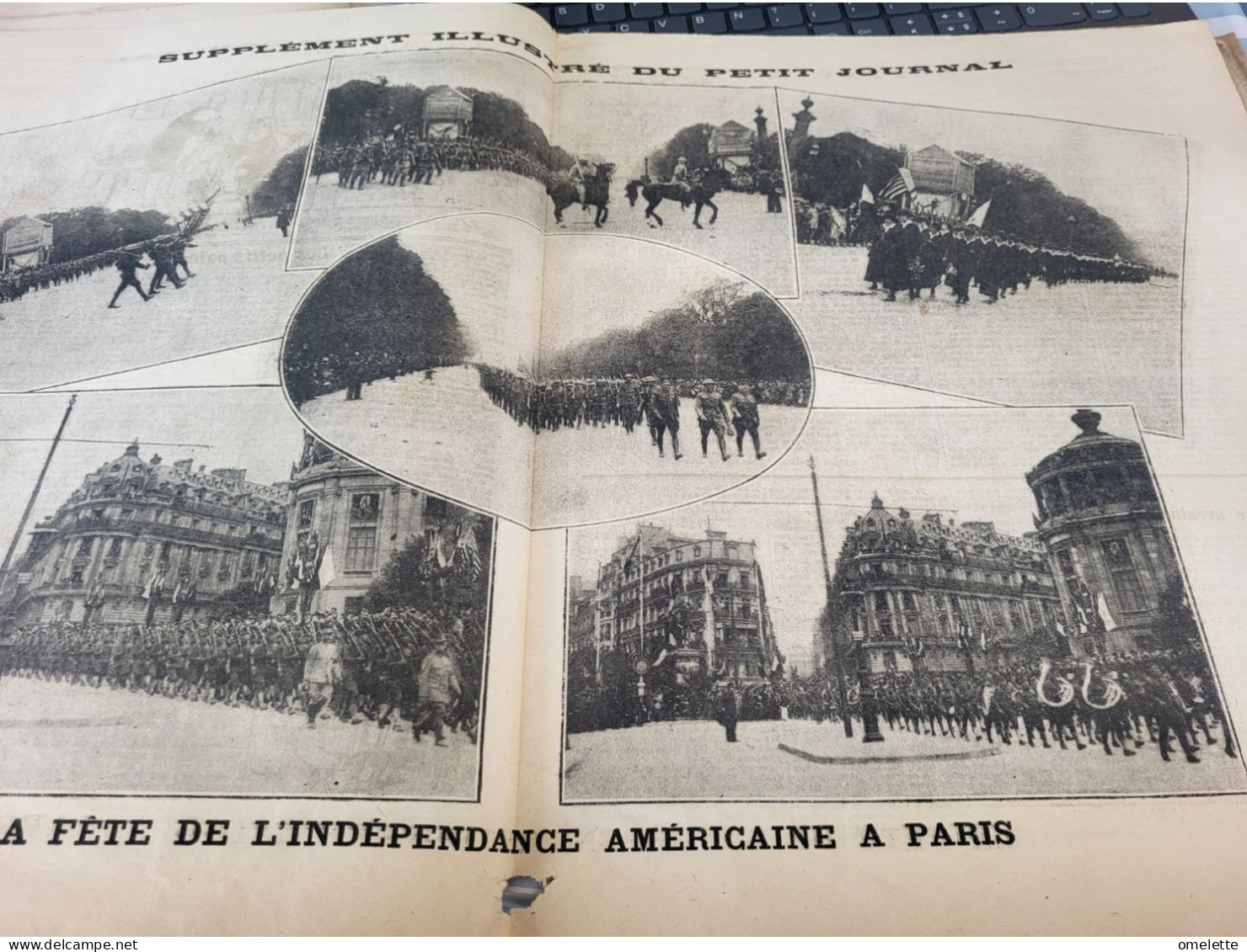 P J 18 / VAINQUEUR MONTELLO DUC D AOSTE PHILIPPE DE SAVOIE /FETE DE L INDEPENDANCE AMERICAINE A PARIS - 1900 - 1949