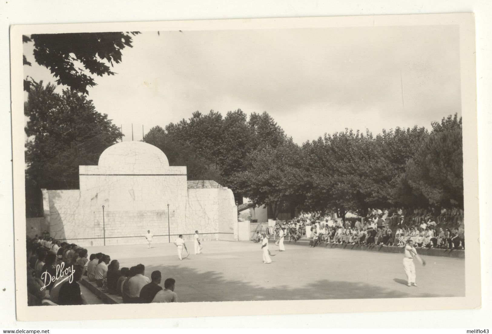 64/ CPSM - Saint Jean De Luz - Au Fronton - Partie De Pelote - Saint Jean De Luz