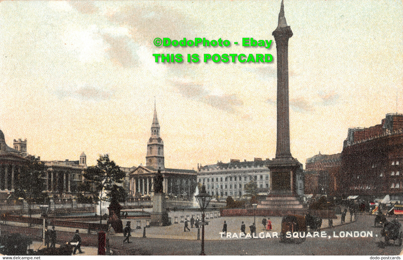 R417869 London. Trafalgar Square. Samuel. Postcard - Otros & Sin Clasificación