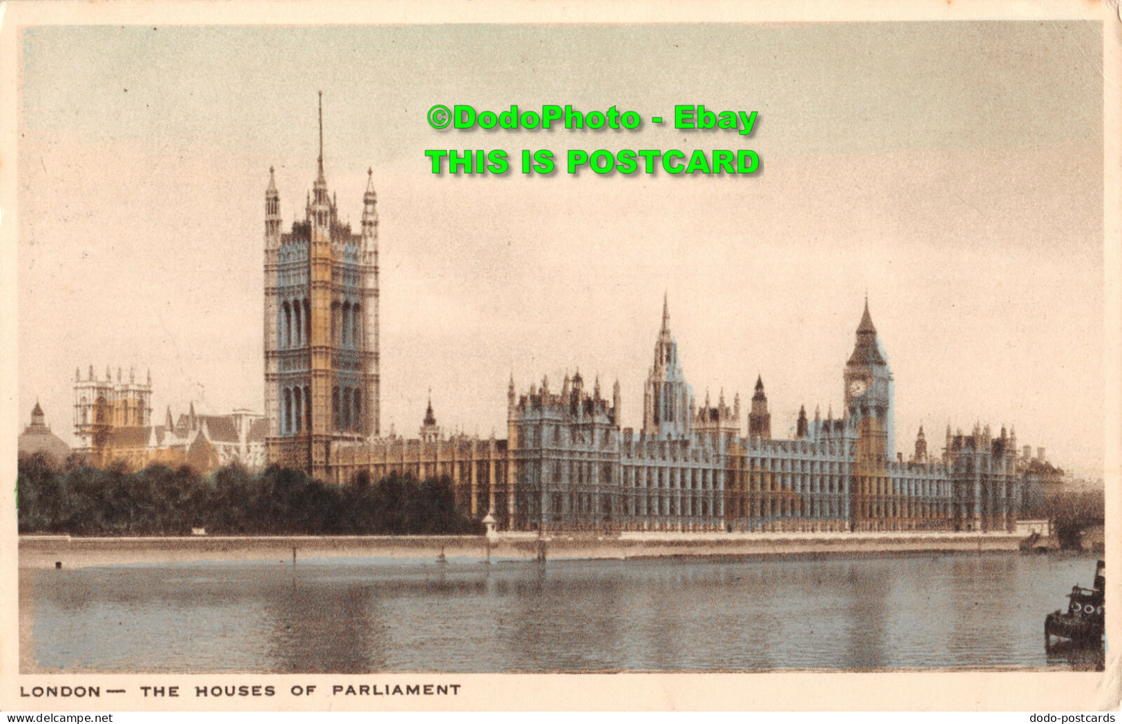 R417871 London. The House Of Parliament. Photogravure. 1939 - Otros & Sin Clasificación