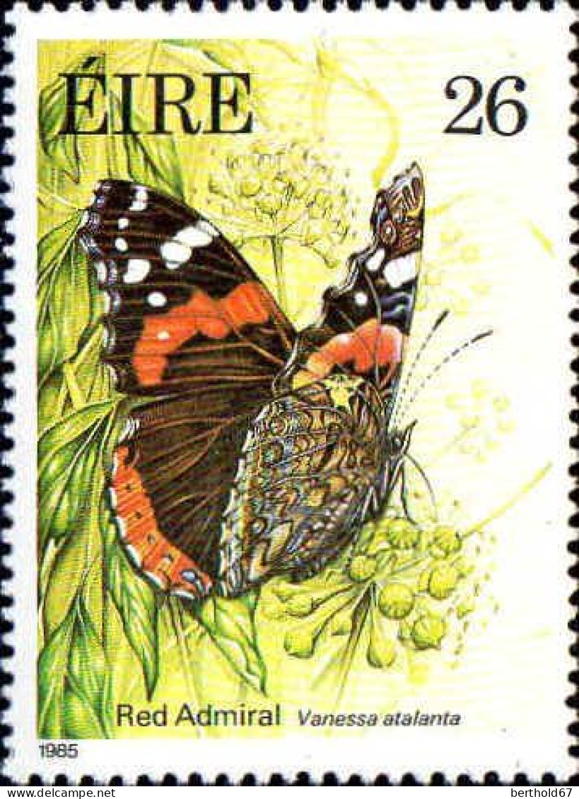 Irlande Poste N** Yv: 562/565 Faune & Flore 8.Serie Papillons - Butterflies