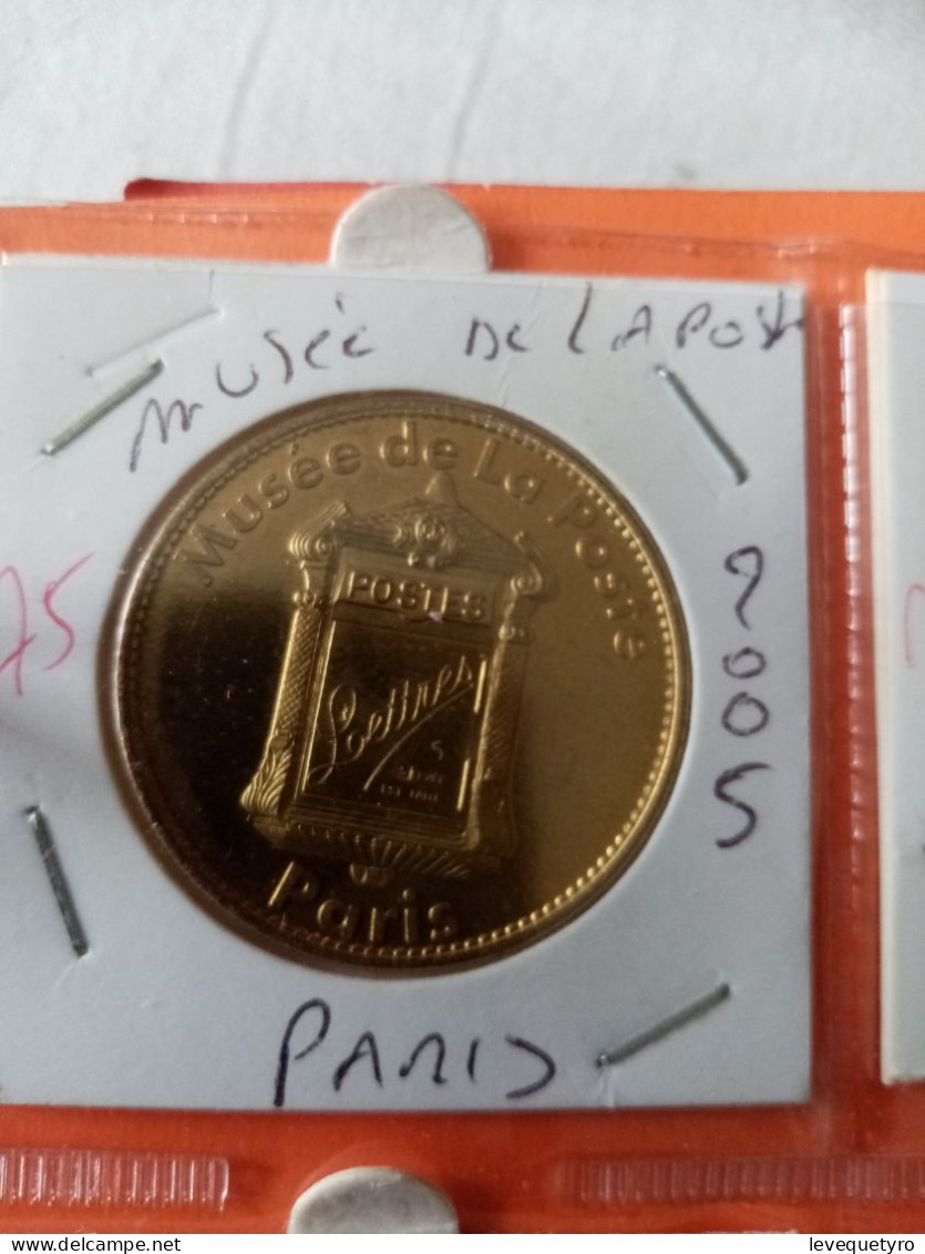 Médaille Touristique Arthus Bertrand AB 75 Paris Musée De La Poste Sans Date 2005 - Non Datati