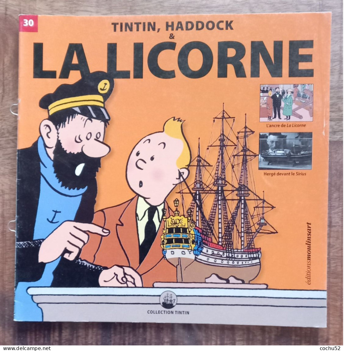 Tintin, Haddock & La Licorne, N° 30 – Editions Moulinsart, 2012 (L’univers Maritime D’Hergé) - Andere & Zonder Classificatie