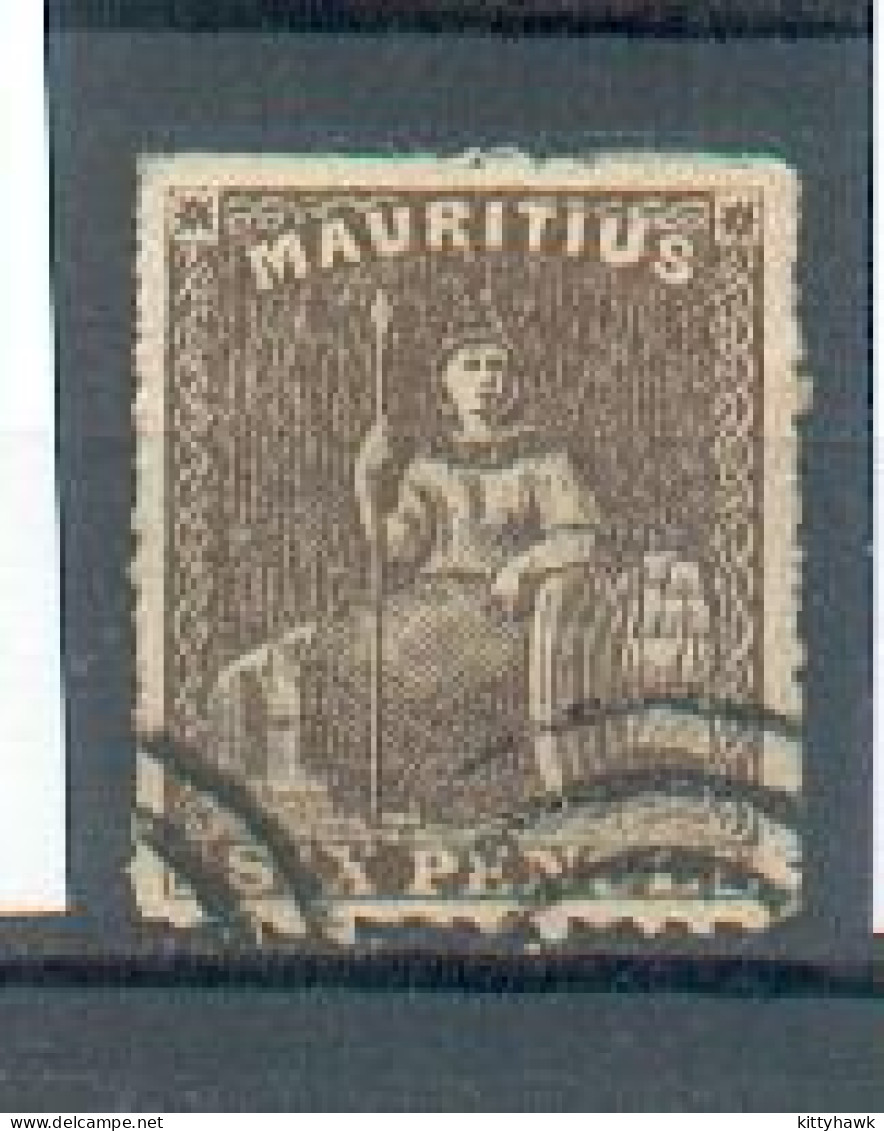 C 18  - MAURICE - YT 21 ° Obli - Dentelure Approximative - Mauritius (...-1967)