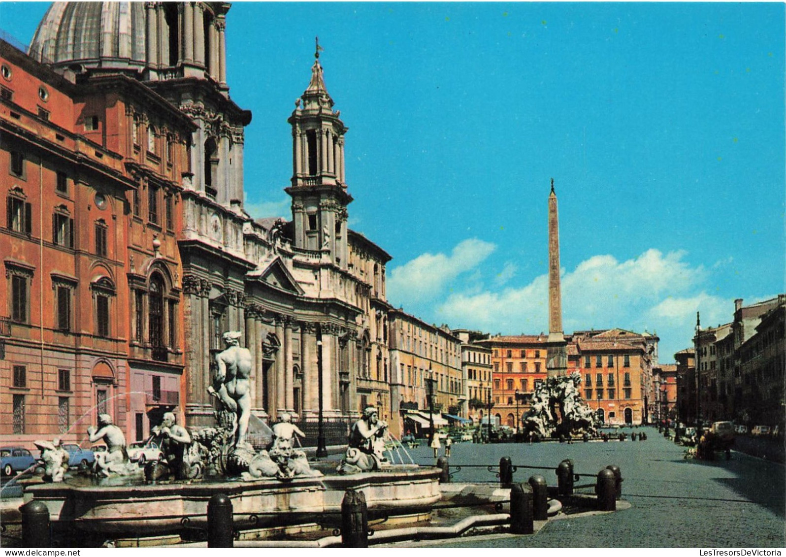 ITALIE - Roma - Piazza Navona - Colorisé - Carte Postale - Sonstige & Ohne Zuordnung