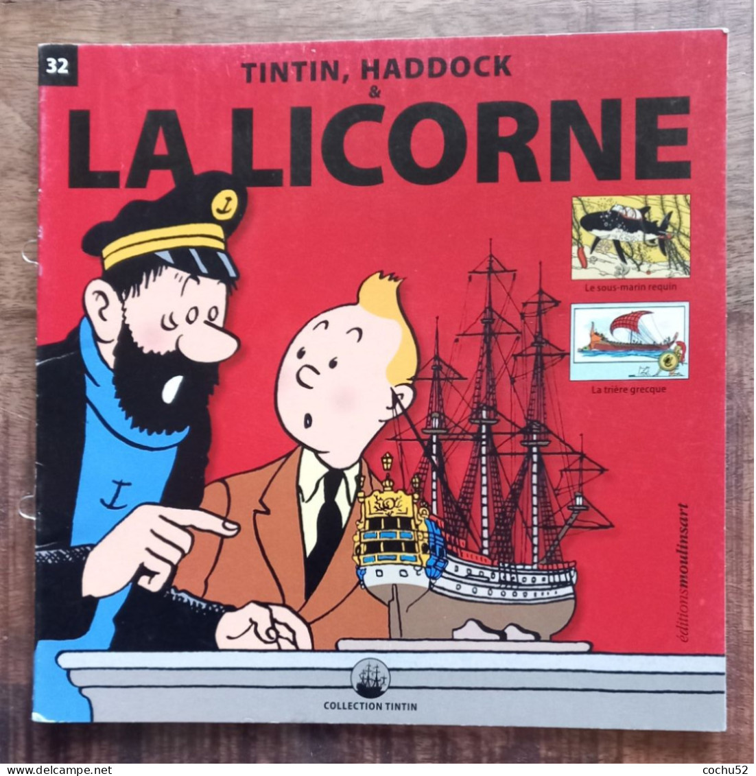 Tintin, Haddock & La Licorne, N° 32 – Editions Moulinsart, 2012 (L’univers Maritime D’Hergé) - Autres & Non Classés