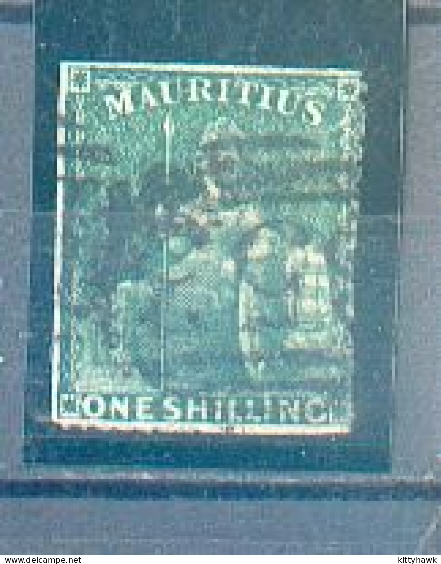 C 19  - MAURICE - YT 20 ° Obli - Dentelure Approximative Et Absente Coté Haut - Mauritius (...-1967)