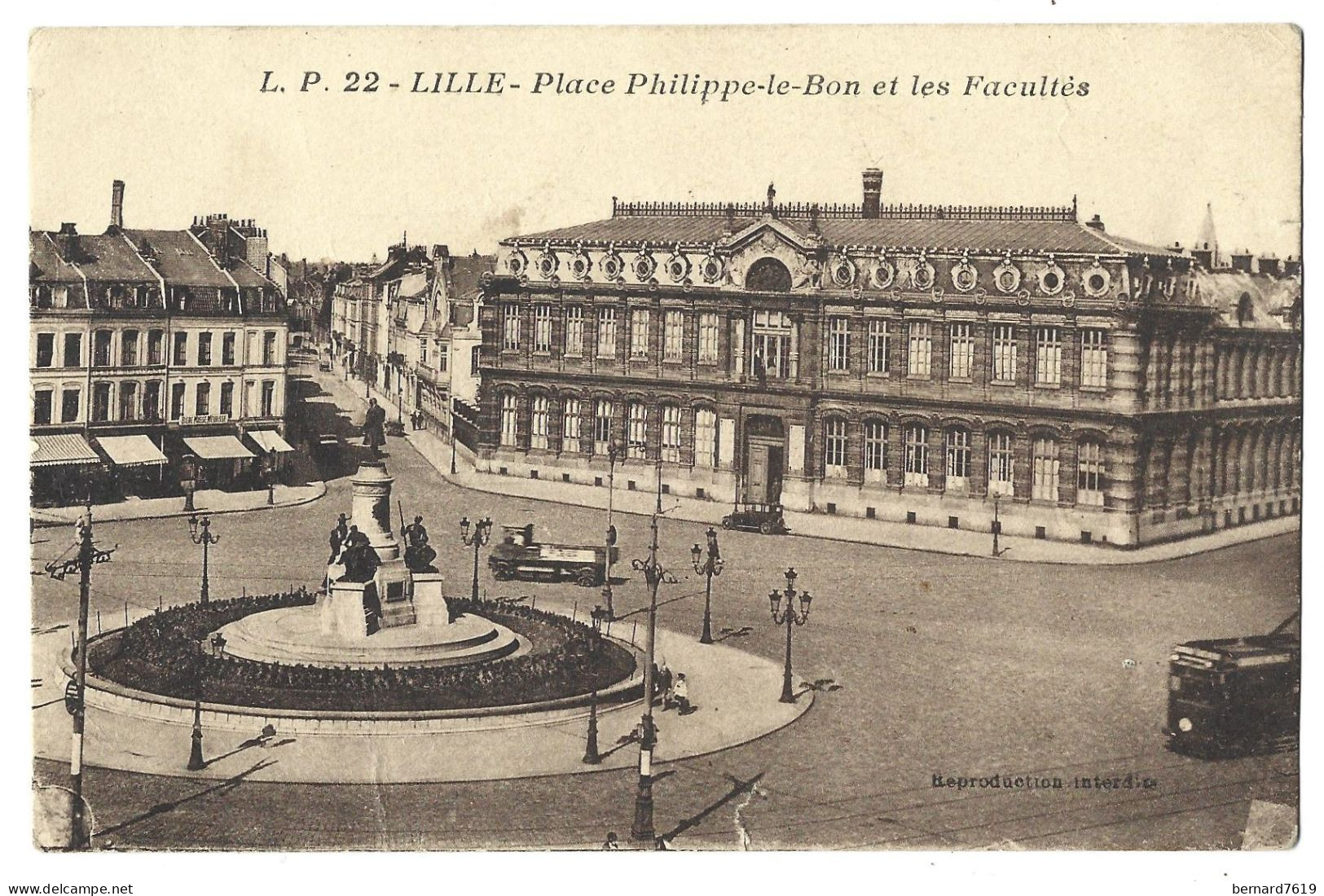 59 Lille - Place Philippele Bon Et Les Facultesk - Lille