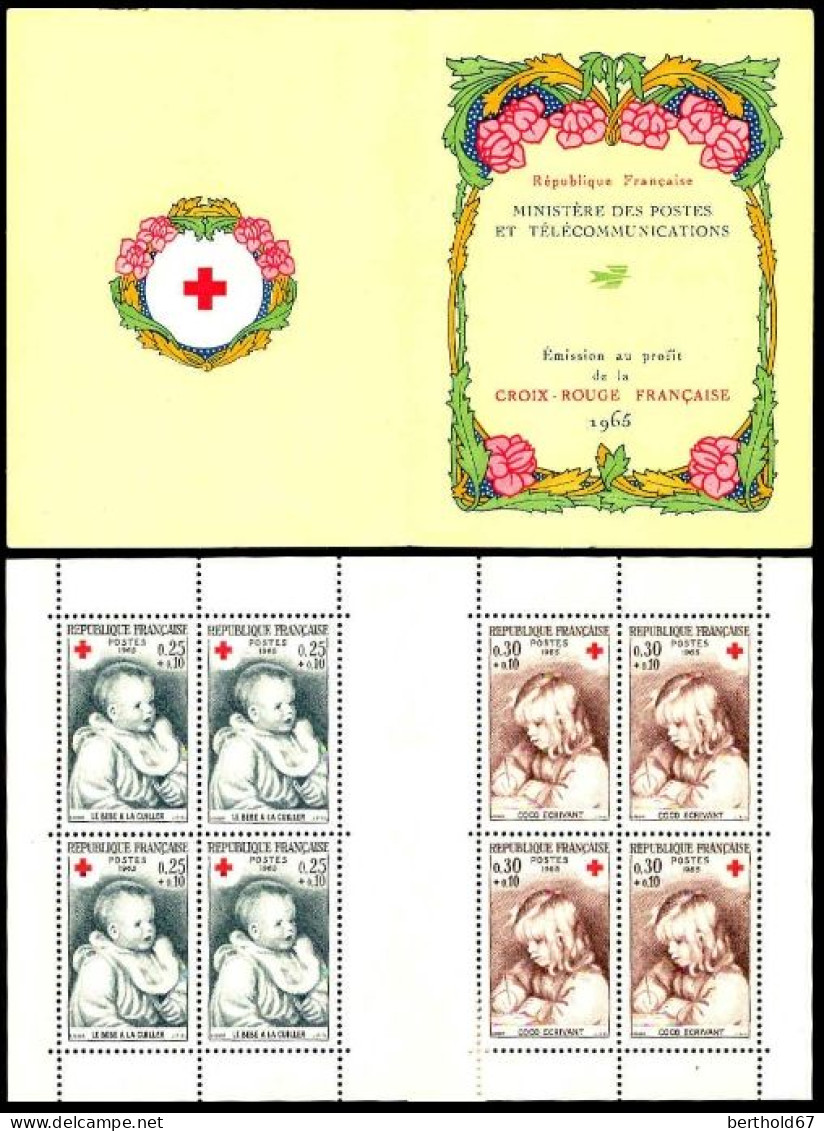 France Carnet N** Yv:2014 Mi:MH1532/3 Croix-Rouge Auguste Renoir - Rode Kruis