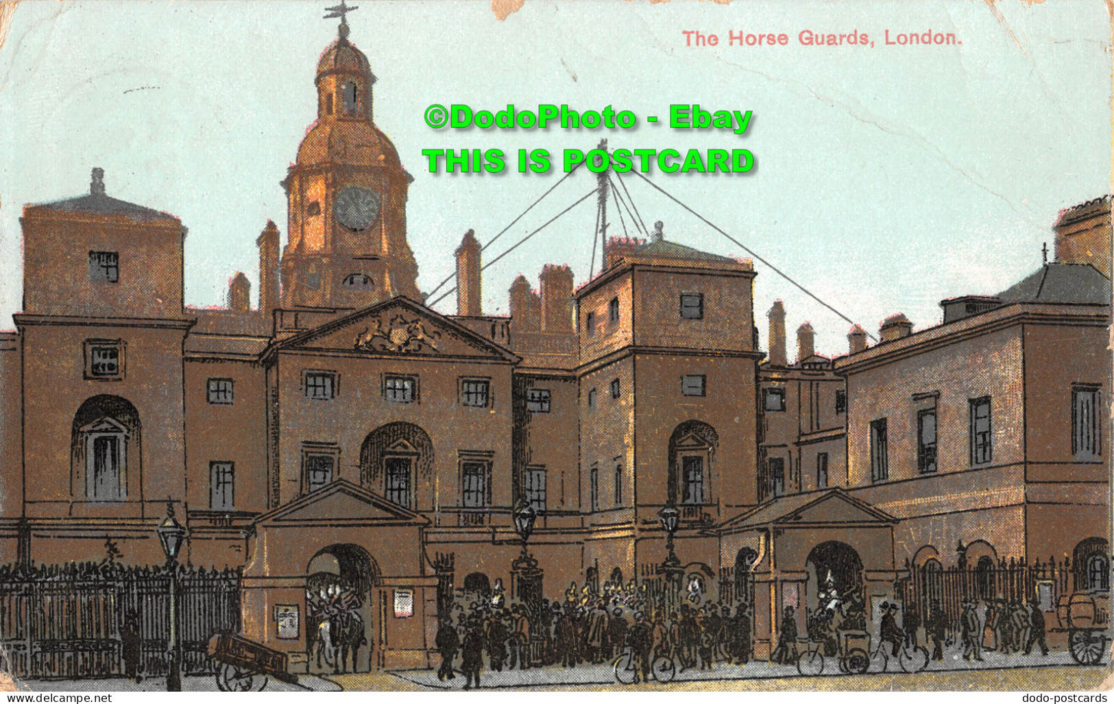 R418025 London. The Horse Guards. B. B. Series A. 1905 - Otros & Sin Clasificación