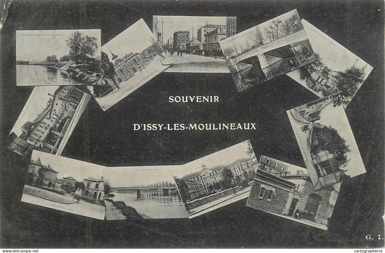 ISSY LES MOULINEAUX Cpa Multi Vues - Issy Les Moulineaux