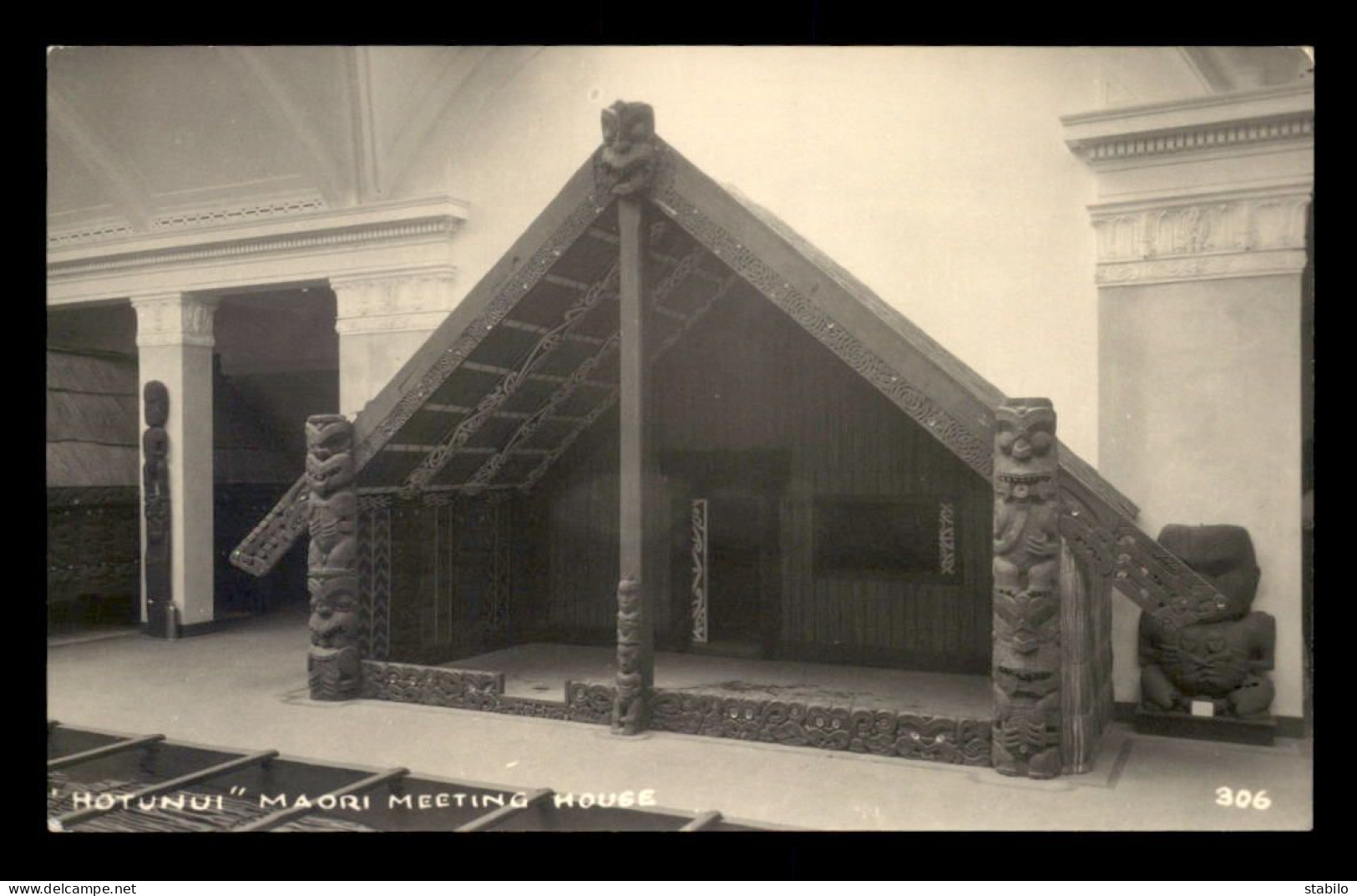NOUVELLE-ZELANDE - AUCKLAND - WAR MEMORAIL MUSEUM - HOTUNUI MAORI MEETING HOUSE - Nueva Zelanda