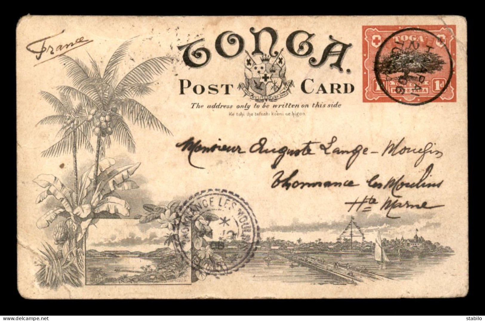 TONGA - NUKUALOFA - ENTIER POSTAL - VOIR ETAT - Tonga