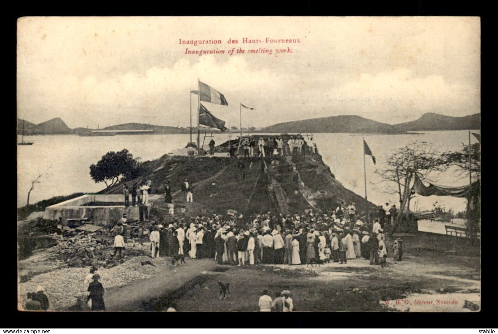 NOUVELLE-CALEDONIE - NOUMEA - INAUGURATION DES HAUTS-FOURNEAUX - Nieuw-Caledonië