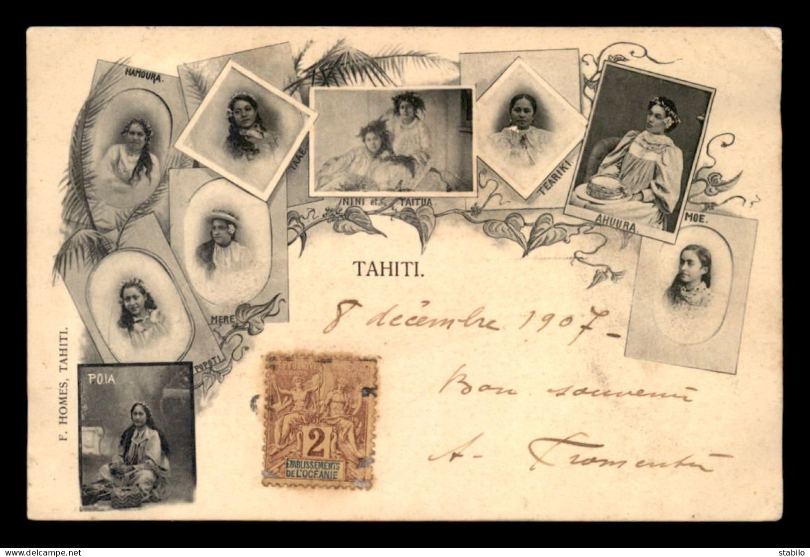 TAHITI - PORTRAITS DE FEMMES - Tahiti