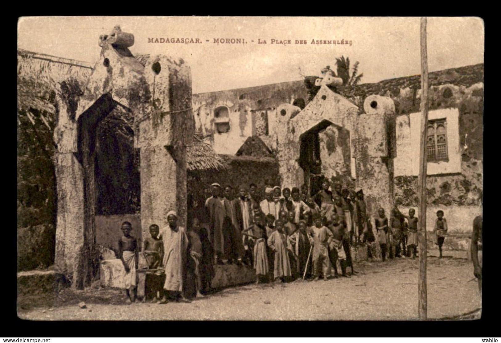 COMORES - MADAGASCAR - MORONI - LA PLACE DES ASSEMBLEES - Comoros
