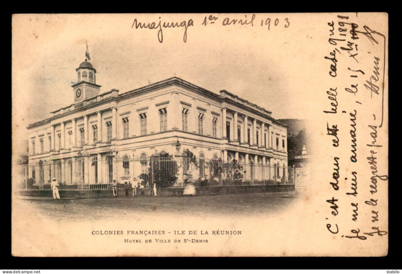 LA REUNION - SAINT-DENIS - HOTEL DE VILLE - Saint Denis