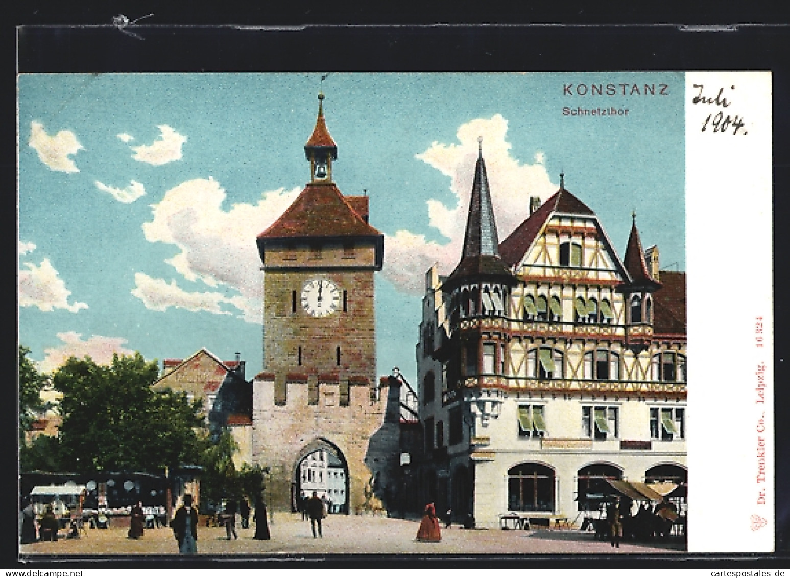 AK Konstanz, Blick Auf Schnetztor  - Konstanz