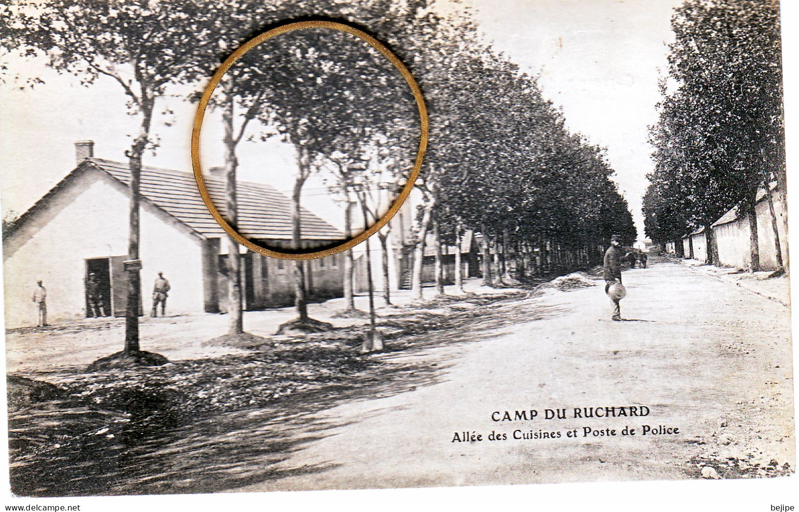 37 Indre Et Loire Camp Du RUCHARD  Allée Des Cuisines Et Poste De Police - Other & Unclassified