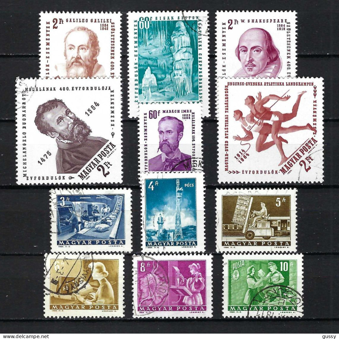 HONGRIE Ca.1964: Lot D'obl. - Used Stamps