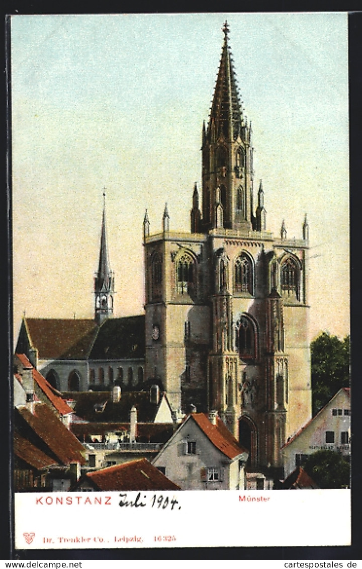 AK Konstanz, Ansicht Von Münster  - Konstanz